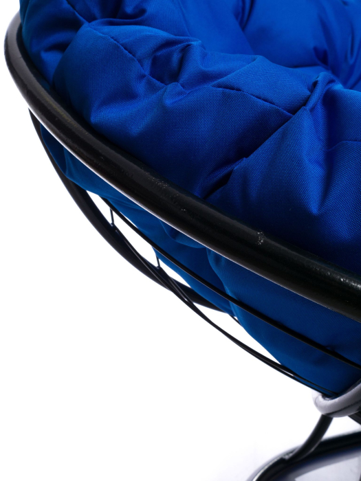 Диваны, Диван МАМАСАН без ротанга чёрный металл