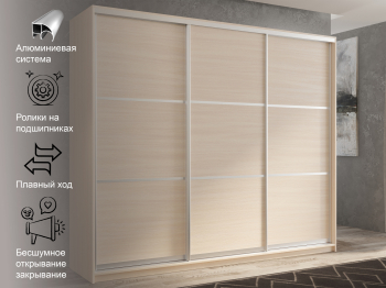 Шкаф-купе 3х дверный Кааппи 4 180х45