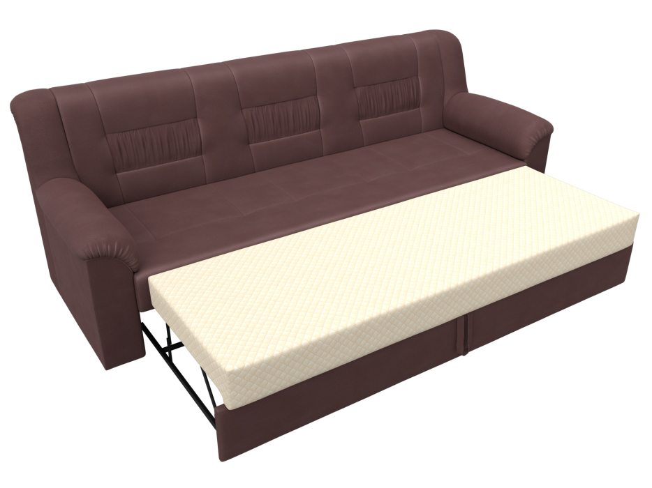 Диваны кровати со спальным местом, Диван прямой Карелия, замша JOLY