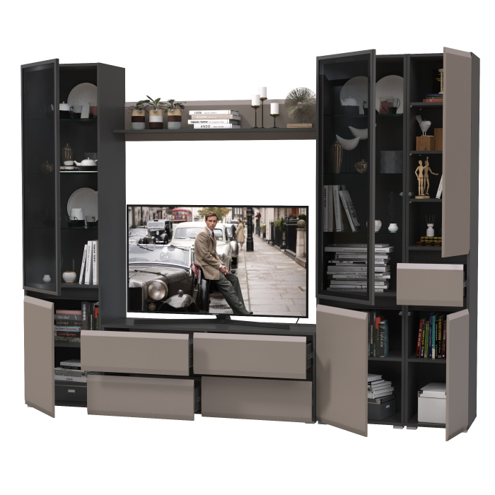 Стенки для гостиной, Сидней Комплектация № 56