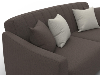 Диван-книжка Лига-095 НПБ , рогожка Амур