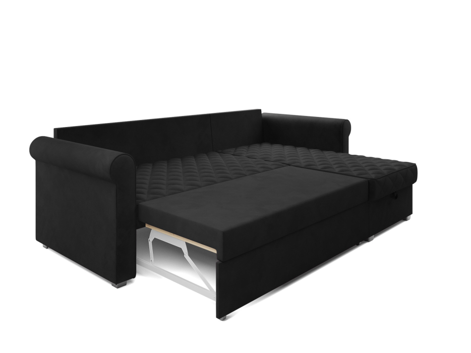 Диваны угловые в гостиную, Диван угловой Берлин (Велюр)