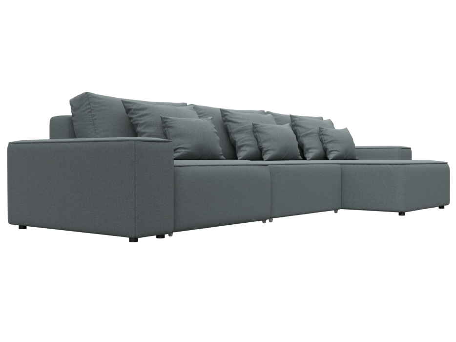 Диваны угловые в гостиную, Диван угловой Лига-074 угол универсальный, рогожка Амур