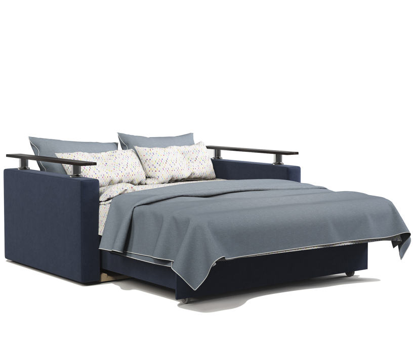 Диваны с ящиком для белья, Диван-кровать Шарм 160, Велюр