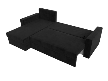 Угловой диван Траумберг Лайт левый угол, велюр