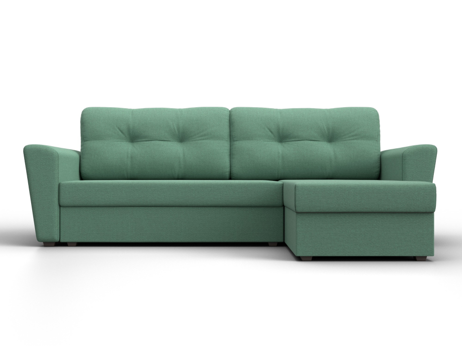 Диваны угловые в гостиную, Угловой диван Амстердам Лайт правый угол, рогожка Амур