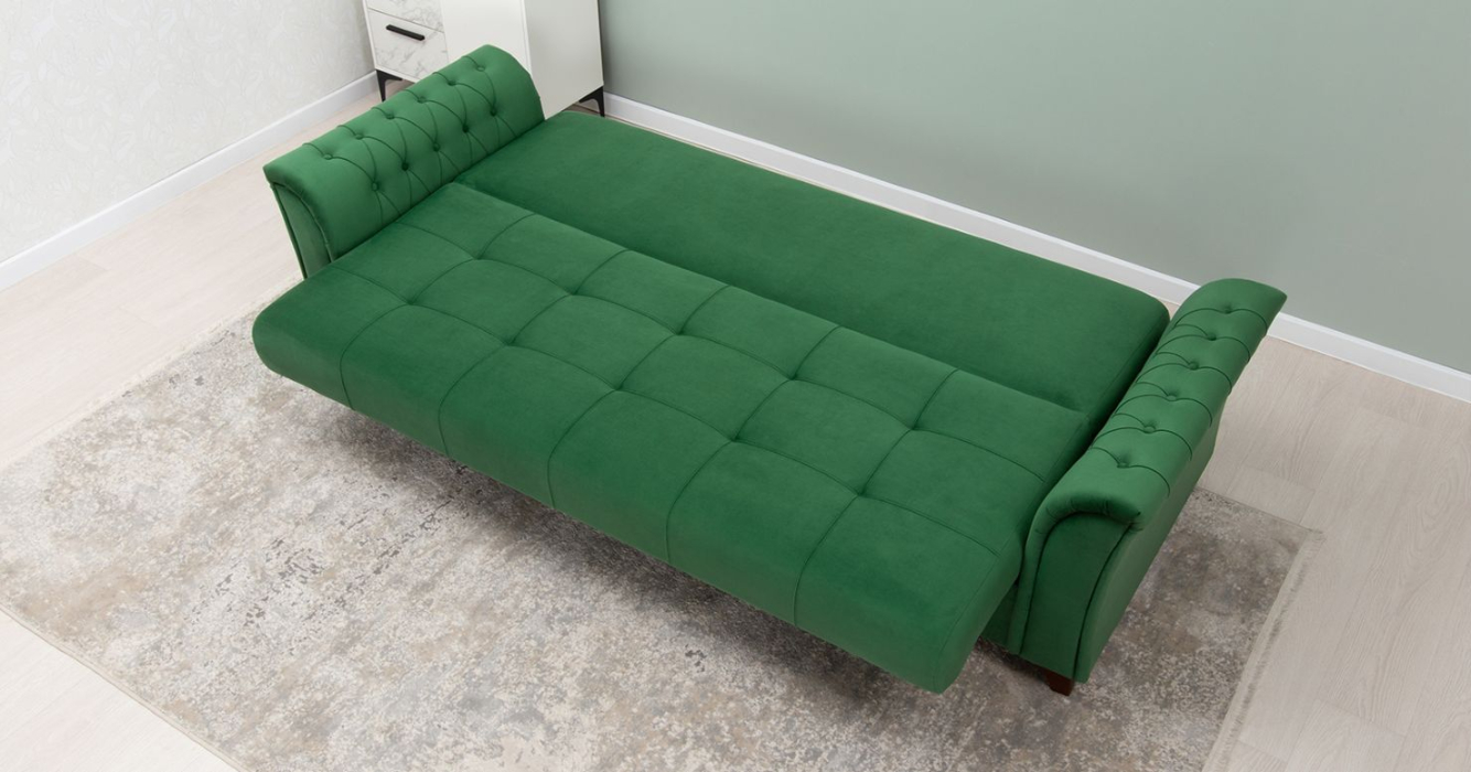 Диваны с ящиком для белья, Диван прямой Ирис