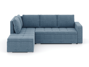 Диван-кровать угловой еврокнижка Бромен, рогожка Люкс