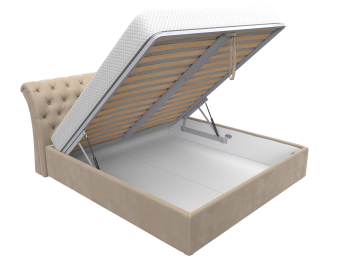 Кровать интерьерная Сицилия 180, велюр