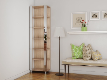 Стеллаж модульный Универсальный 35х60х240 Зеркало