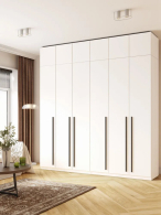 Шкафы распашные, Шкаф распашной 6-ти дверный с антресолью София 2600х2400х520 мм