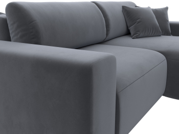 Диван угловой Лига-036 Классик правый угол, велюр