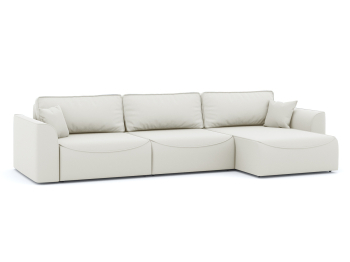 Диван-кровать угловой Рафаэль 3 секции еврокнижка НПБ, велюр