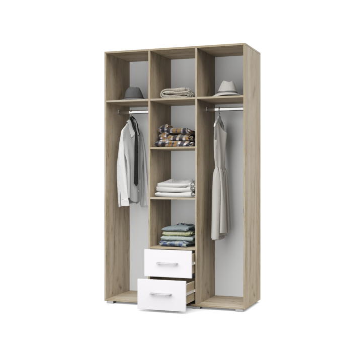 Шкафы распашные, Модульная система Ева Е34 Шкаф