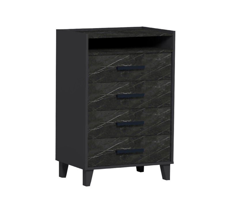 Комоды, Комод высокий Айрис 45