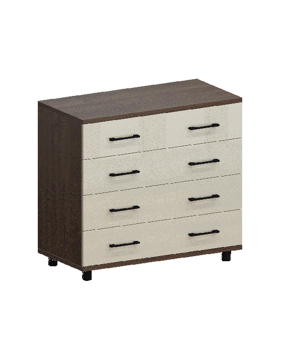 Комоды, Модульная система Грейс Комод КМ-5031  Гикори Джексон Темный