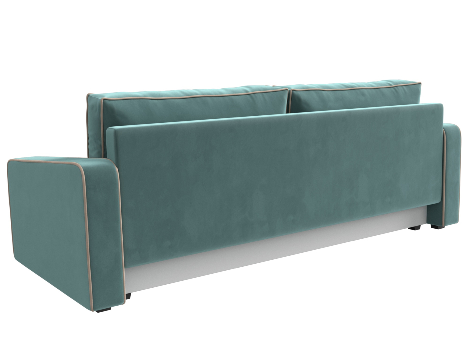 Диваны еврокнижки, Прямой диван Лига-009, велюр