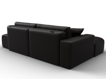 Диван угловой Лига-036 НПБ Модерн левый угол, экокожа GRIFON