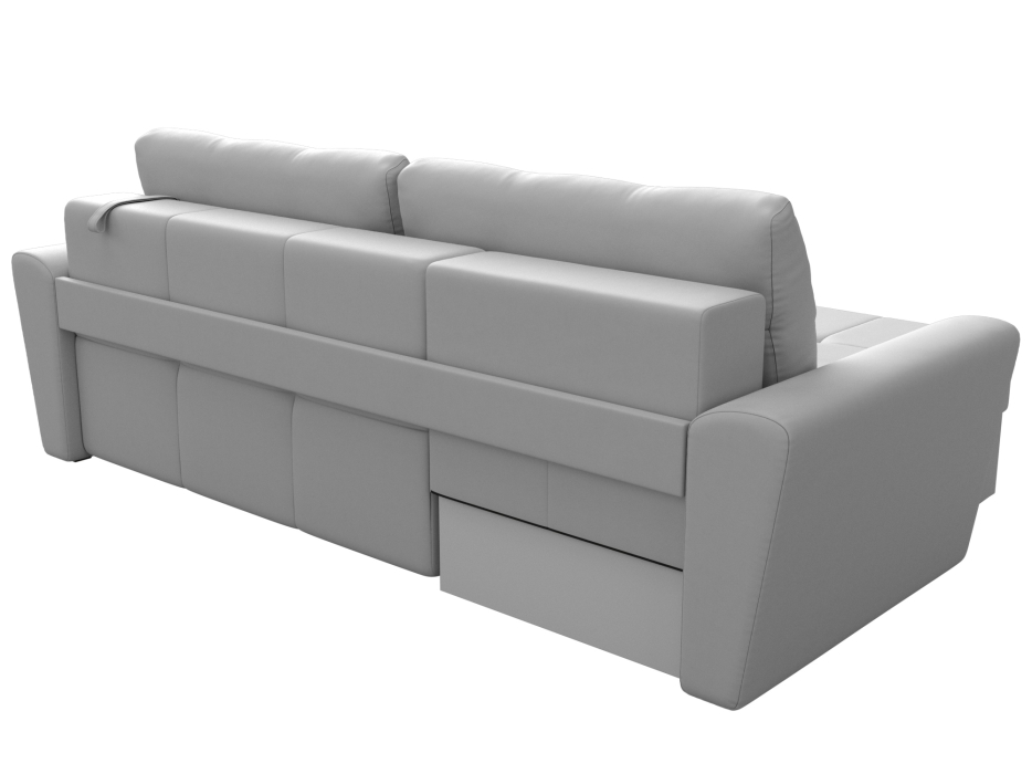 Диваны угловые в гостиную, Угловой диван Амстердам левый угол, экокожа