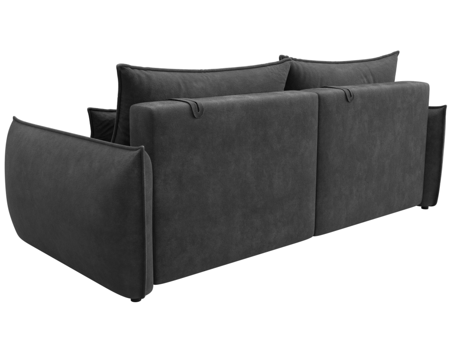 Диваны еврокнижки, Диван прямой Лига-051 НПБ, велюр BRUT