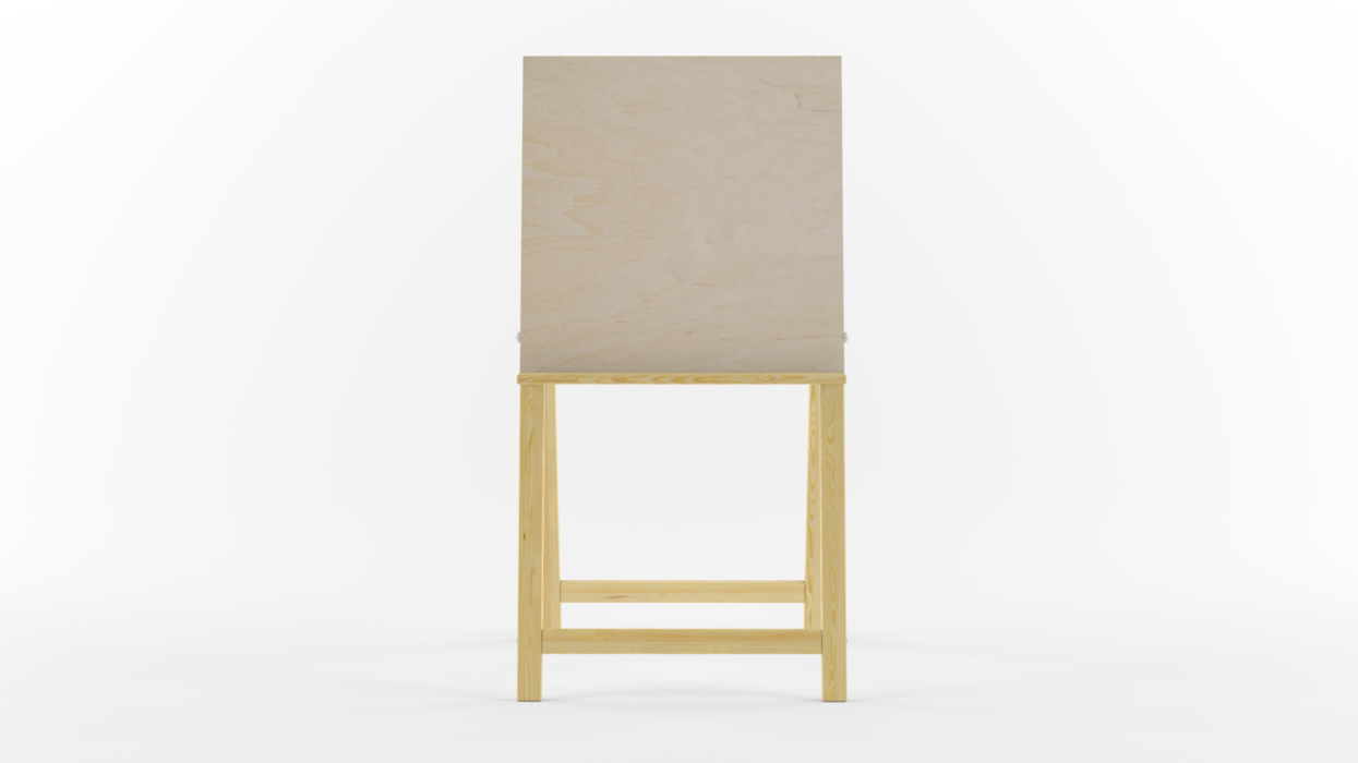 Декор для детской, Мольберт «Хлопушка» деревянный, напольный (ученический)