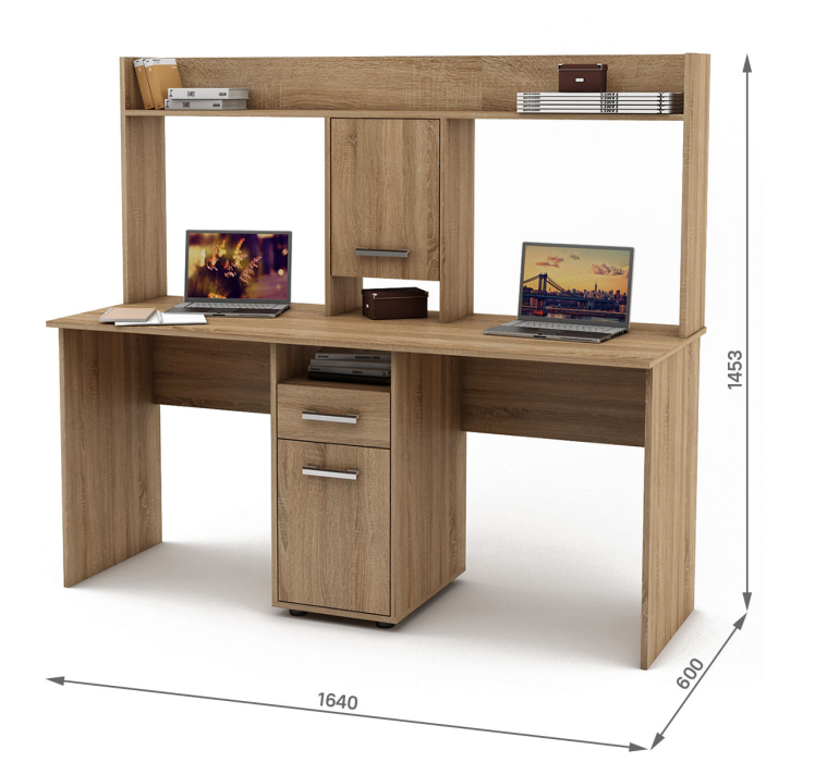 Прямые, Письменный стол Остин-15