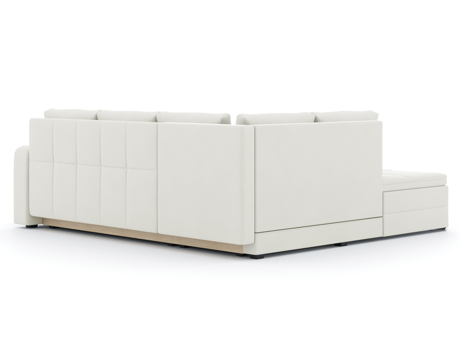 Диваны угловые в гостиную, Диван-кровать угловой еврокнижка Бромен, рогожка