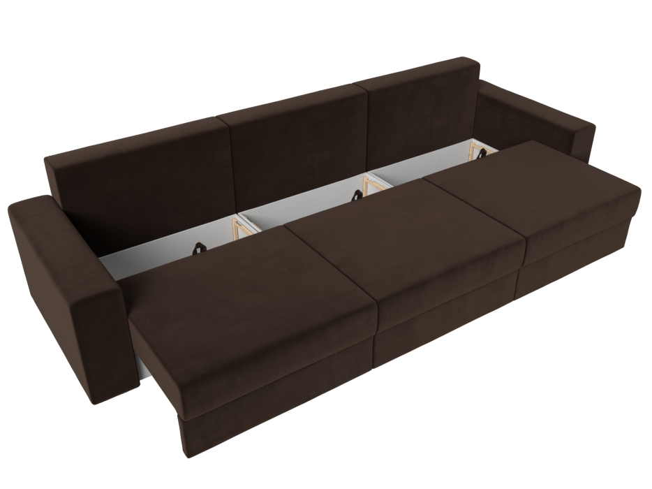 Офисные диваны, Диван прямой Майами Long, микровельвет