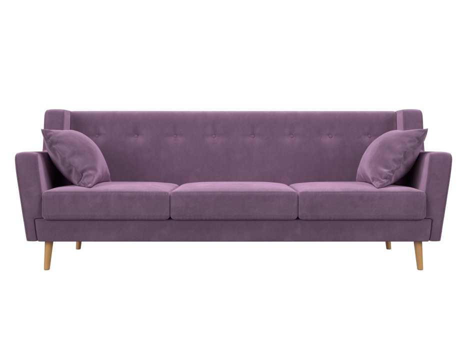 Диваны прямые кухонные, Прямой диван Брайтон 3, микровельвет