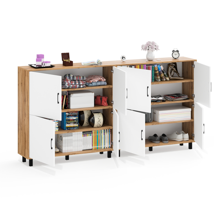 Комоды, Две тумбы-комода с дверками РВК 126-1204