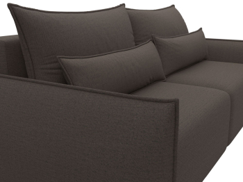 Диван прямой Лига-051 НПБ, рогожка Амур