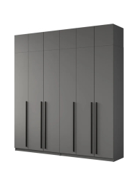 Шкаф распашной 6-ти дверный с антресолью София 2600х2400х520 мм