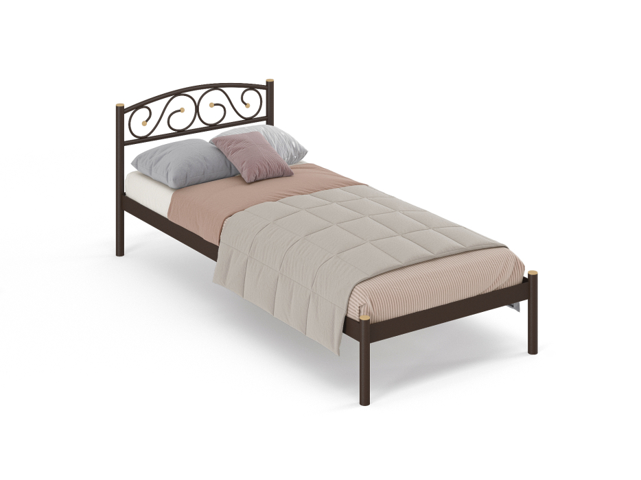 Кровати 90 см, Кровать Оптима 90х200 ортопедическое основание