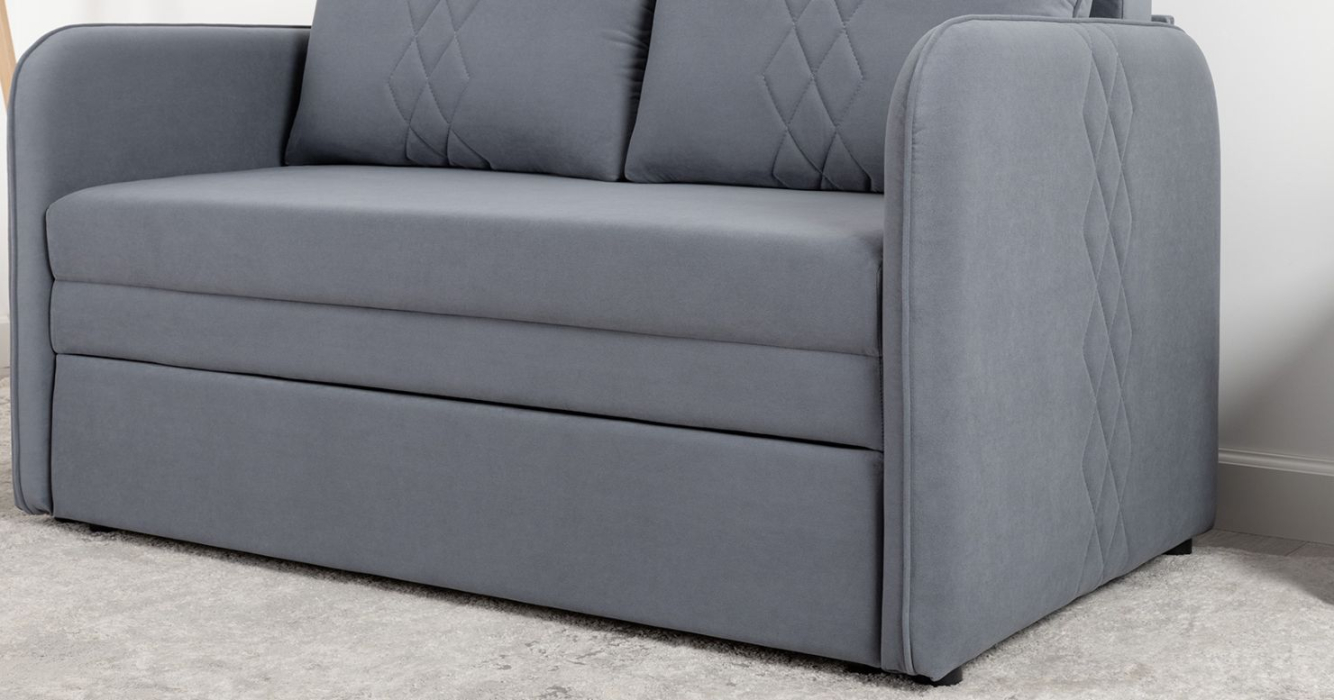 Диваны с ящиком для белья, Диван-кровать Юта (120)