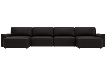 Диван п-образный Лига-048 НПБ лонг, экокожа GRIFON