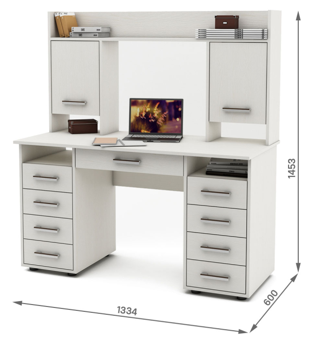 Прямые, Письменный стол Остин-14Я