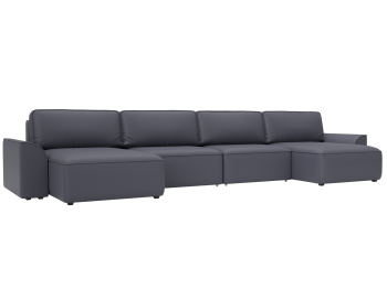 Диван п-образный Лига-048 НПБ лонг, экокожа GRIFON