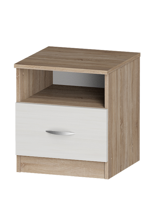 Прикроватные тумбы, Тумба прикроватная Лайф Дуб сонома