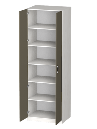 Распашной шкаф Лайф с полками 80*60*240 Северное дерево