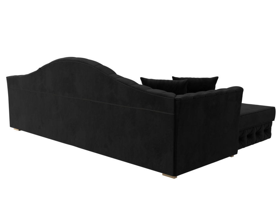 Диваны угловые в гостиную, Диван угловой Артис левый угол, велюр