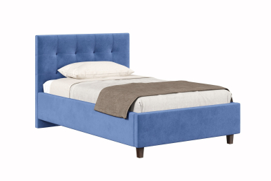 Кровать Турин 1200 с подъёмным механизмом, велюр