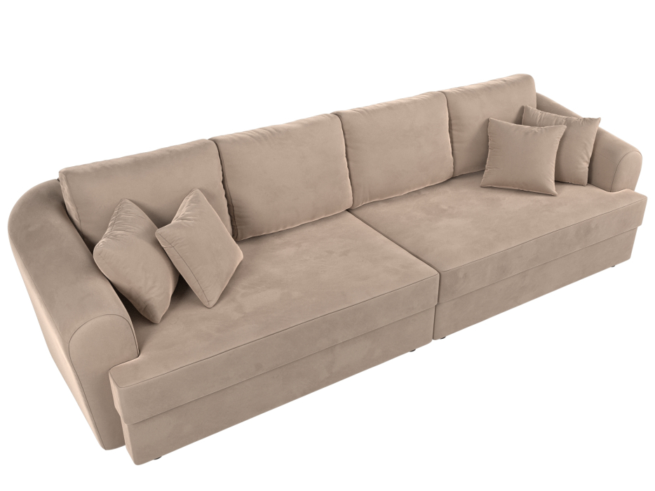 Диваны еврокнижки, Прямой диван Милтон, велюр