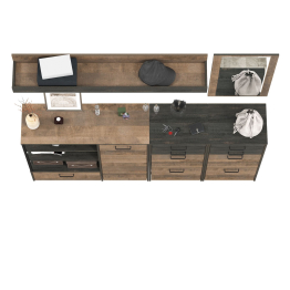 Мебель для прихожей Трувор № 177 с навесной полкой