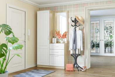 Оливия НМ 040.43 ЛР Шкаф для посуды, Левый