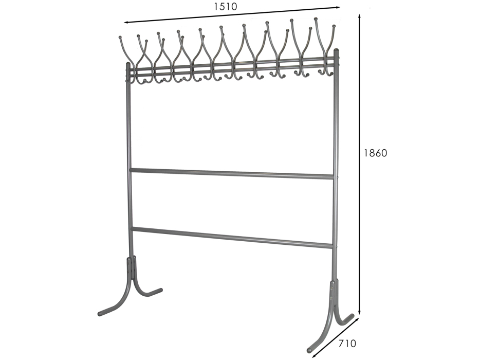 Вешалки, Вешалка гардеробная Мебелик М 12