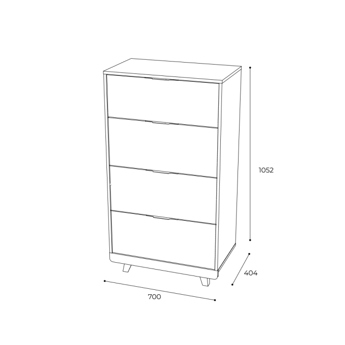 Комоды, Комод Мегаполис КМ-02