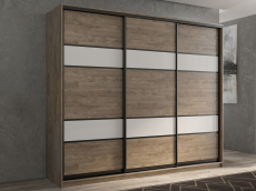 Шкафы-купе 3-х дверные, Шкаф-купе 3х дверный Кааппи 8 240х60