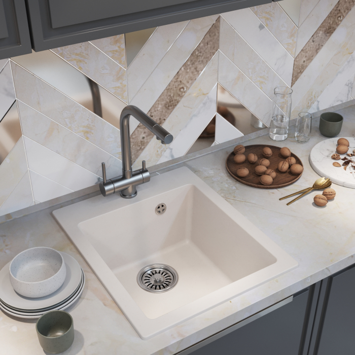 Кухонные мойки, Мойка ML-GM14, 420*500*190мм NEW