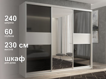 Шкаф-купе 3х дверный Кааппи 9 240х60