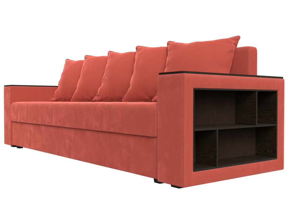 Диваны кровати со спальным местом, Диван прямой Дубай Лайт, микровельвет